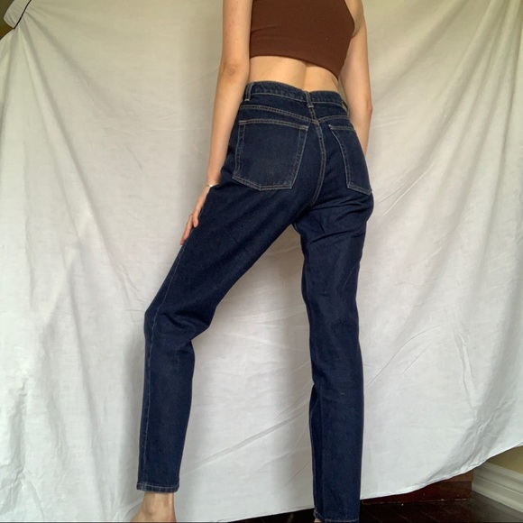 American Apparel High Waisted Mom Jeans - Picture 2 of 12